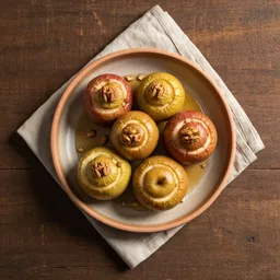 Baked Apples with Cinnamon and Honey