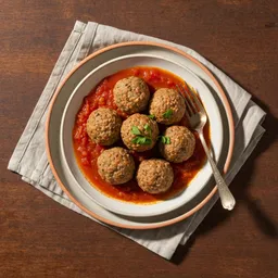 Rice Kofta Simmered in Tomato Sauce