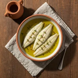 Baked Sole with Olive Oil and Thyme
