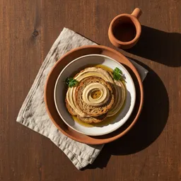 طحينة بالعسل على توست النخالة